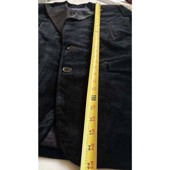 Ralph Lauren Collection Purple Label Black Velvet Tuxedo Jacket Formal 8 $3490 - Picture 9 of 14
